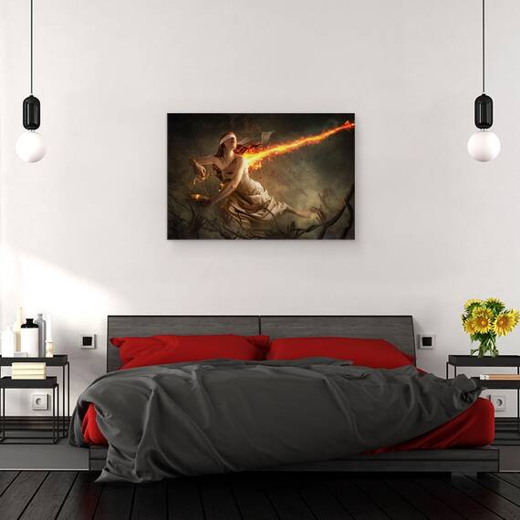 Tablou Canvas - Justitie In Joc, Marime: 80 x 120 cm - 3- Roveli