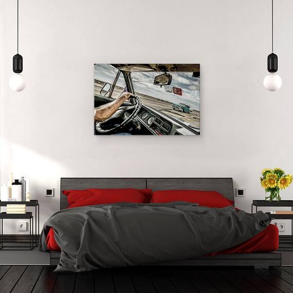 Tablou Canvas - Malecon, Havana, Marime: 80 x 120 cm - 3- Roveli