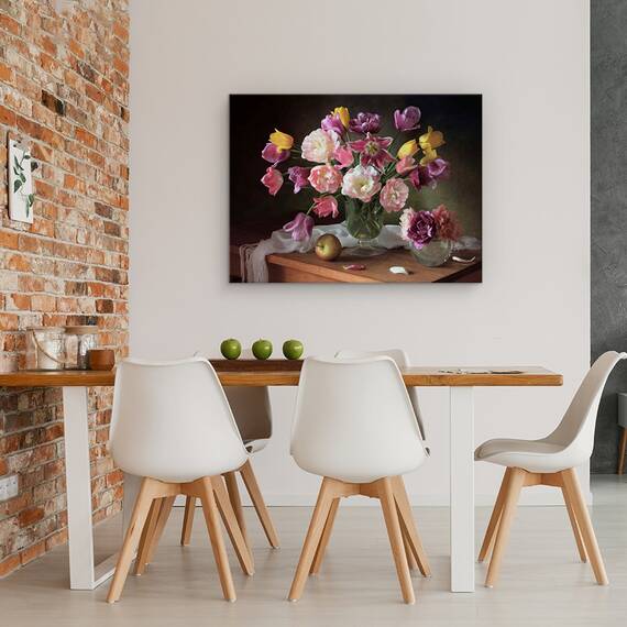 Tablou Canvas - Papadie, Seminte, Toamna, Natura Moarta, Marime: 60 x 80 cm - 4- Roveli