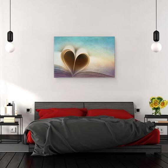 Tablou Canvas - O Poveste De Dragoste, Marime: 80 x 120 cm - 3- Roveli