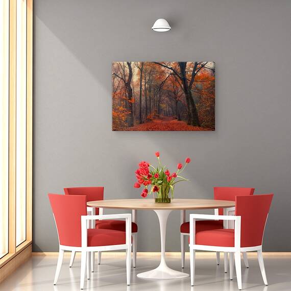 Tablou Canvas - Padurea Decorativa, Marime: 80 x 120 cm - 4- Roveli