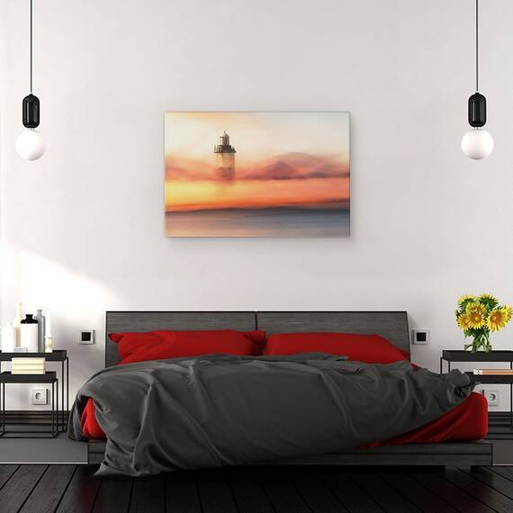 Tablou Canvas - Pierdut Pe Mare, Marime: 80 x 120 cm - 3- Roveli