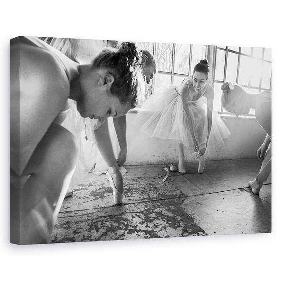 Tablou Canvas - Pregatirea Dansatorilor De Balet, Marime: 80 x 120 cm - - Roveli