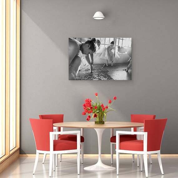 Tablou Canvas - Pregatirea Dansatorilor De Balet, Marime: 80 x 120 cm - 4- Roveli