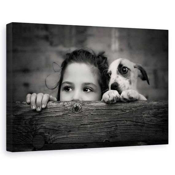 Tablou Canvas - Prieteni, Marime: 80 x 120 cm - - Roveli