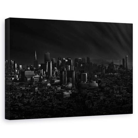 Tablou Canvas - Sf Space V, Marime: 80 x 120 cm - - Roveli