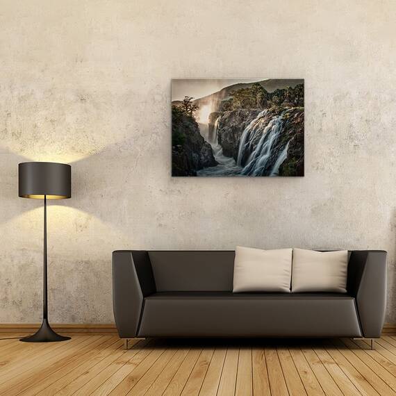 Tablou Canvas - Cascade Sacre, Peisaj, Apa, Africa, Baobab, Marime: 50 x 70 cm - 2- Roveli