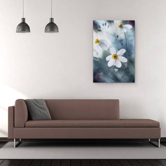 Tablou Canvas - Cosmosul, Macro, Vara, Cosmos, Delicat, Delicate, Marime: 60 x 90 cm - 2- Roveli