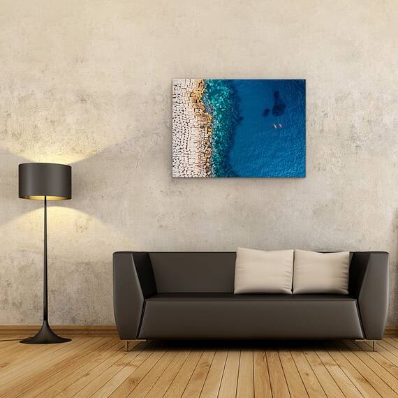 Tablou Canvas - De Sus II, Drona, Aerial, Dji, Phantom, Peisaj, Marime: 50 x 70 cm - 2- Roveli