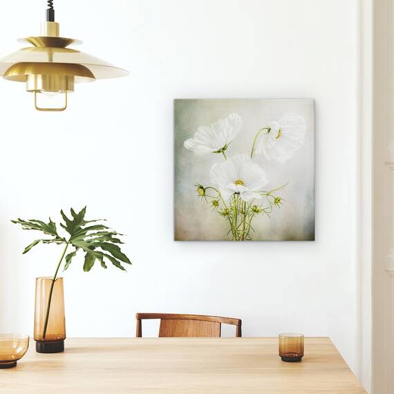 Tablou Canvas - Farmecul Cosmosului, Trio, Alb, Vintage, Marime: 60 x 60 cm - 4- Roveli