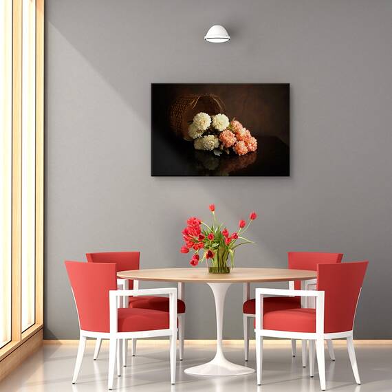 Tablou canvas - Flori, Natura moarta, Lumina, Marime: 60 x 90 cm - 4- Roveli