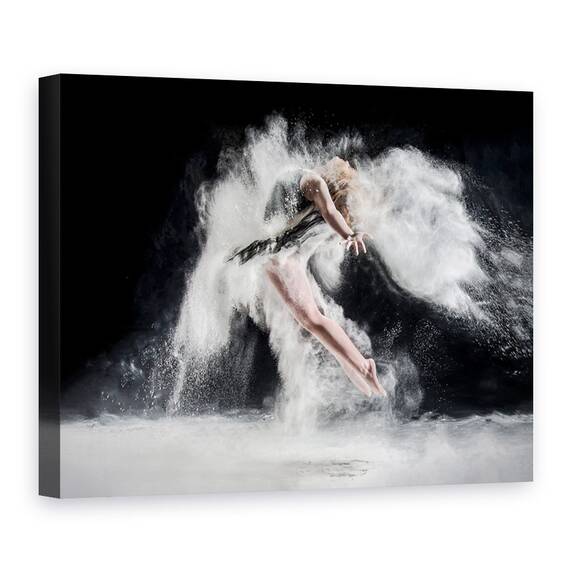 Tablou Canvas - Frenezie, Miscare, Femeie, Dansatoare, Interpret, Marime: 50 x 70 cm - - Roveli