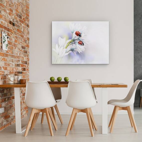 Tablou Canvas - Gargarite, Buburuza, Floare, Marime: 50 x 70 cm - 4- Roveli