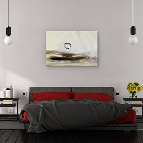 Tablou canvas - Pene si stropi, Flori, Camp, Vara, Marime: 40 x 60 cm - 3- Roveli