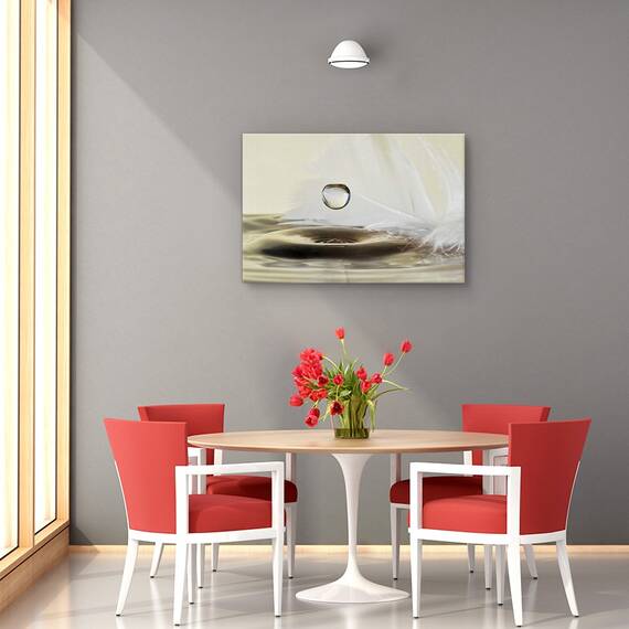 Tablou canvas - Pene si stropi, Flori, Camp, Vara, Marime: 40 x 60 cm - 4- Roveli