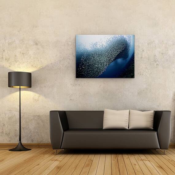 Tablou Canvas - Sardine Tornado, Peste, Marina, Marime: 50 x 70 cm - 2- Roveli
