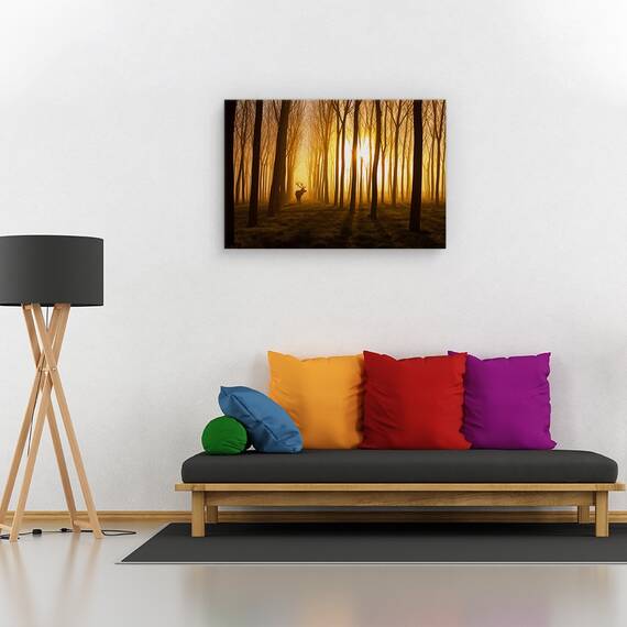 Tablou canvas - California vazuta de sus, Peisaj, Aerian, Nisip, Rau, Marime: 60 x 90 cm - 2- Roveli