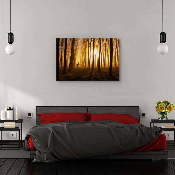 Tablou canvas - California vazuta de sus, Peisaj, Aerian, Nisip, Rau, Marime: 60 x 90 cm - 3- Roveli