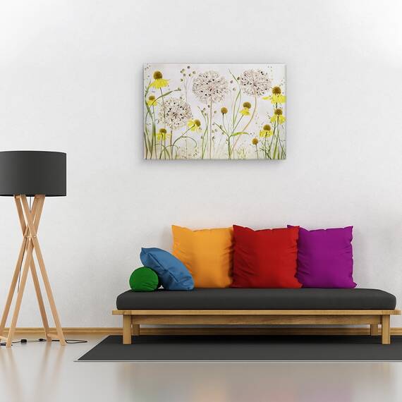 Tablou canvas - Camp de lavanda, Peisaj, Flori, Franta, Marime: 60 x 90 cm - 3- Roveli