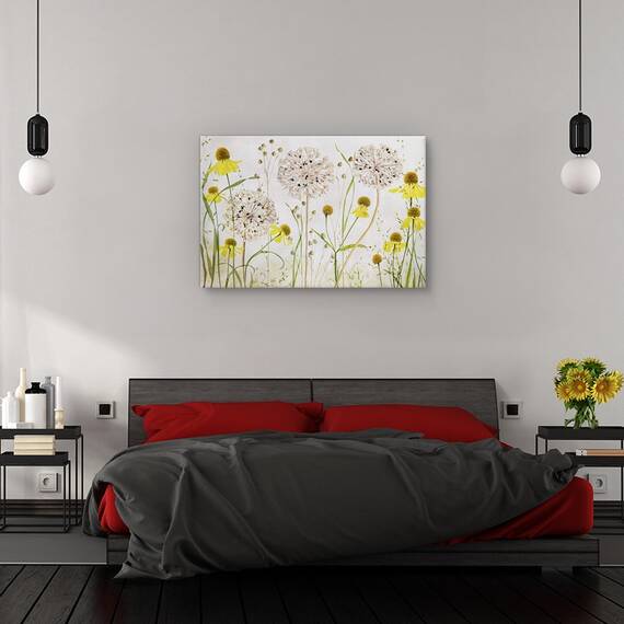 Tablou canvas - Camp de lavanda, Peisaj, Flori, Franta, Marime: 60 x 90 cm - 4- Roveli