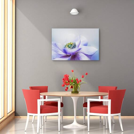 Tablou canvas - Flori, Vara, Verde, Culori Pastelate, Marime: 60 x 90 cm - 4- Roveli