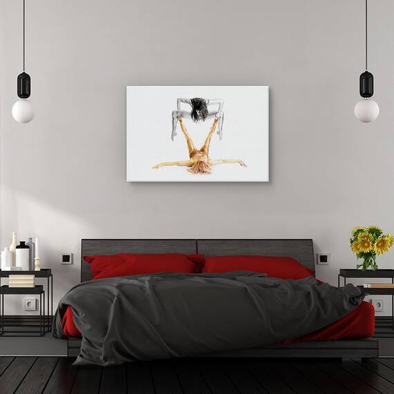 Tablou canvas - Floarea soarelui, Peisaj, Marime: 60 x 90 cm - 2- Roveli