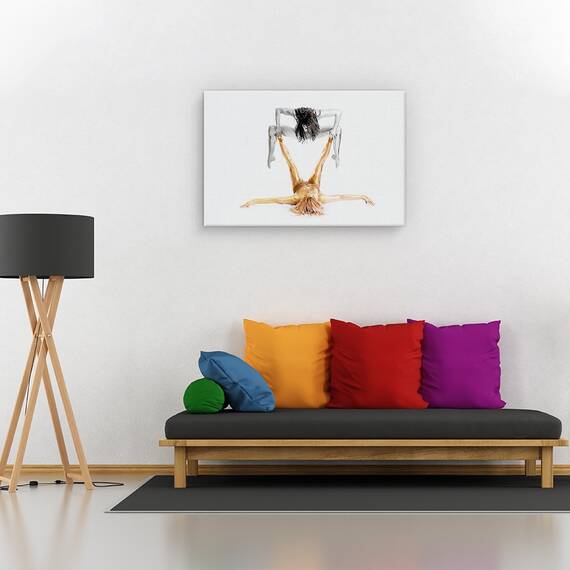 Tablou canvas - Floarea soarelui, Peisaj, Marime: 60 x 90 cm - 4- Roveli
