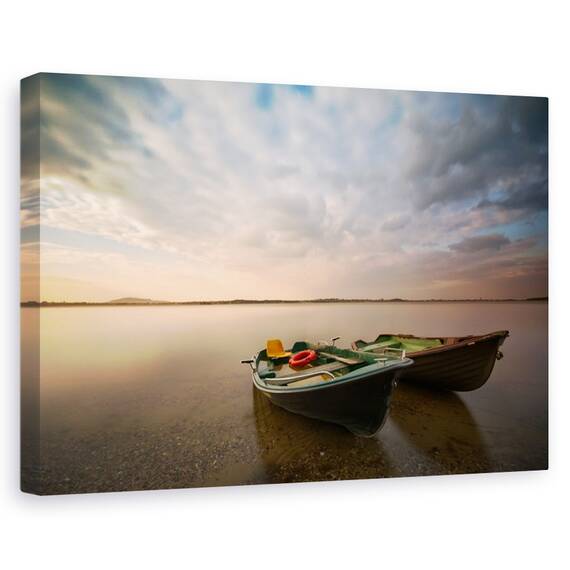 Tablou canvas - Will-o-the-Wisp, Flori, Petale, Abstract, Marime: 60 x 90 cm - - Roveli