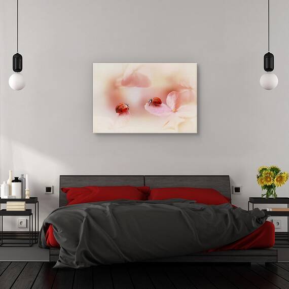 Tablou canvas - Gardurile vii stralucitoare, Peisaj, Copaci, Ramura, Perspectiva, Marime: 60 x 90 cm - 3- Roveli