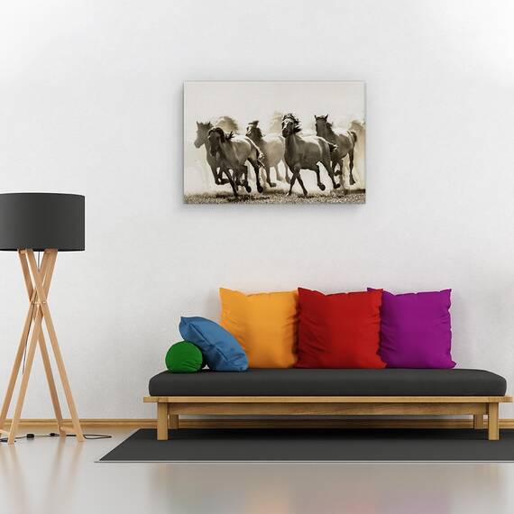 Tablou canvas - Simfonia culorilor, Natura moarta, Abstract, Colorat, Picaturi, Marime: 60 x 90 cm - 2- Roveli