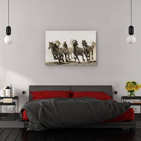 Tablou canvas - Simfonia culorilor, Natura moarta, Abstract, Colorat, Picaturi, Marime: 60 x 90 cm - 3- Roveli