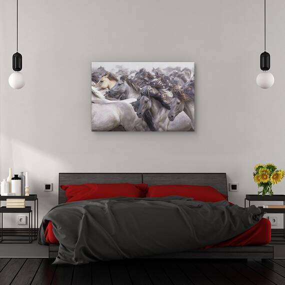 Tablou canvas - Inger, Portret, Femeie, Aripi, Acoperis, Marime: 60 x 90 cm - 3- Roveli