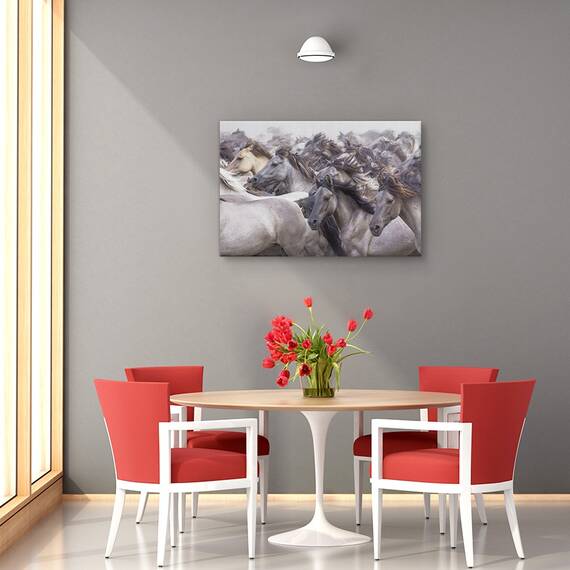 Tablou canvas - Inger, Portret, Femeie, Aripi, Acoperis, Marime: 60 x 90 cm - 4- Roveli