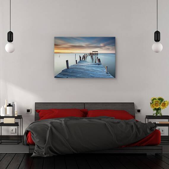 Tablou canvas - Cascada, Peisaj, Ocean, Coasta, Marime: 60 x 90 cm - 3- Roveli