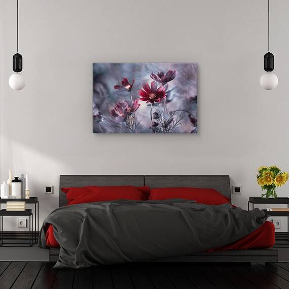 Tablou canvas - Galbenele, Flori, Inflorit, Marime: 60 x 90 cm - 3- Roveli