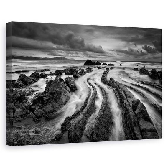 Tablou canvas - Dark Barrika, Peisaj, Piatra, Flux, Matasoasa, Marime: 60 x 90 cm - - Roveli