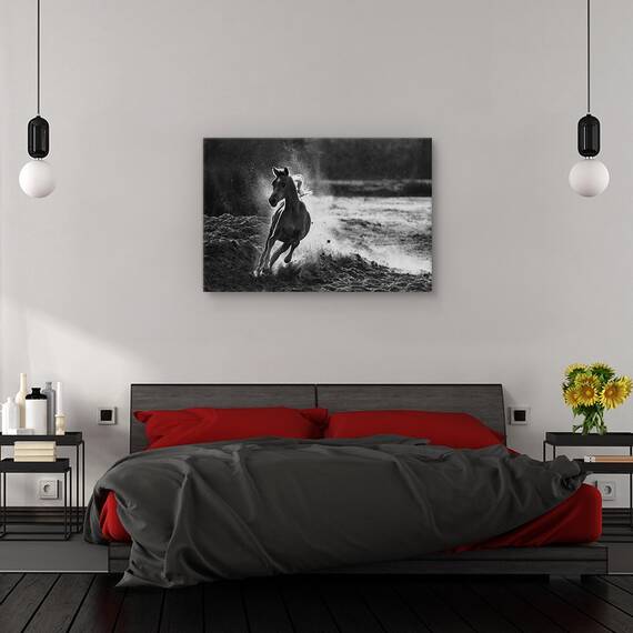 Tablou canvas - Fata din Mursi, Oameni, Femeie, Indigen, Africa, Marime: 60 x 90 cm - 3- Roveli