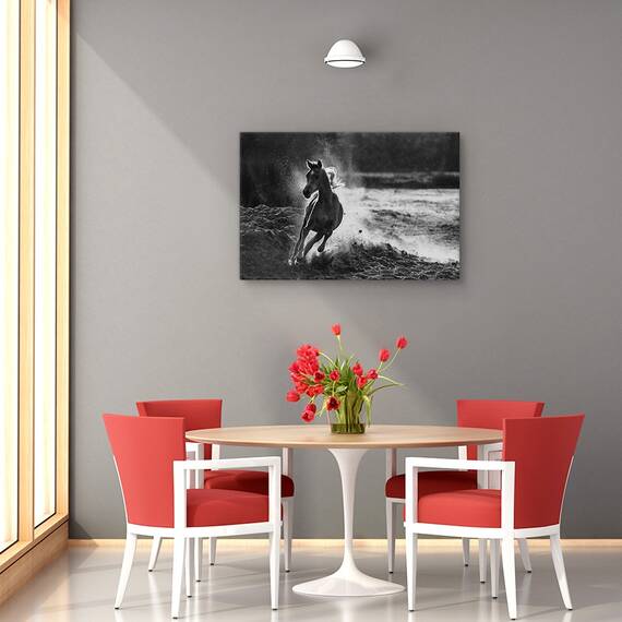 Tablou canvas - Fata din Mursi, Oameni, Femeie, Indigen, Africa, Marime: 60 x 90 cm - 4- Roveli