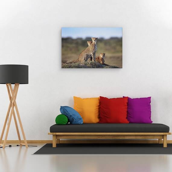 Tablou canvas - Mursi, Oameni, Africa, Cercei, Femeie, Marime: 60 x 90 cm - 2- Roveli