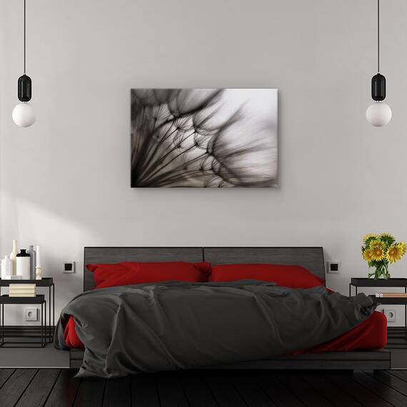 Tablou canvas - Flori, Abstracte, Atmosfera, Bland, Marime: 60 x 90 cm - 2- Roveli
