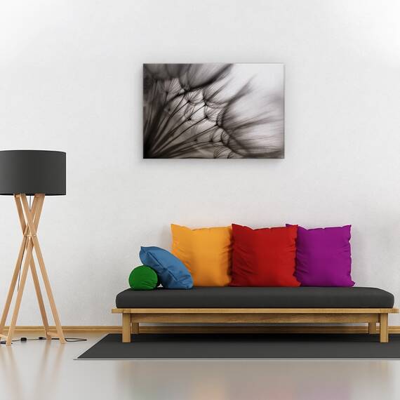 Tablou canvas - Flori, Abstracte, Atmosfera, Bland, Marime: 60 x 90 cm - 4- Roveli