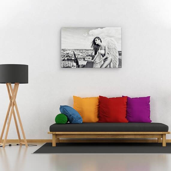 Tablou canvas - Camp de orez, Peisaj, Terasa, Camp, Planta, Marime: 60 x 90 cm - 2- Roveli