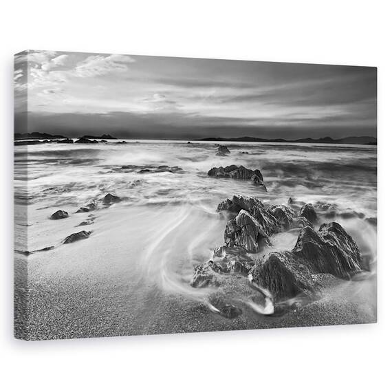 Tablou canvas - La Rompiente, Peisaj, Spania, Coasta, Mare, Marime: 60 x 90 cm - - Roveli