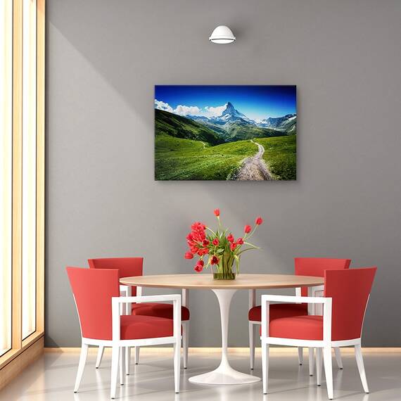 Tablou canvas - Buburuza pe hortensie, Flori, Insecte, Rosu, Toamna, Marime: 60 x 90 cm - 4- Roveli
