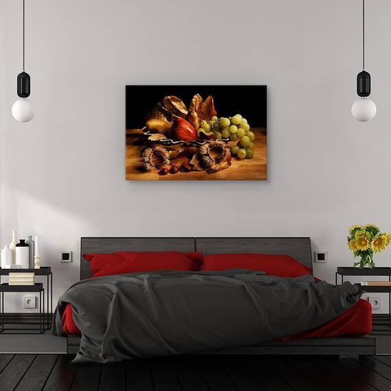 Tablou canvas - Catifea mov, Lavanda catifelata, Peisaj, Flori, Camp, Violet, Marime: 60 x 90 cm - 3- Roveli