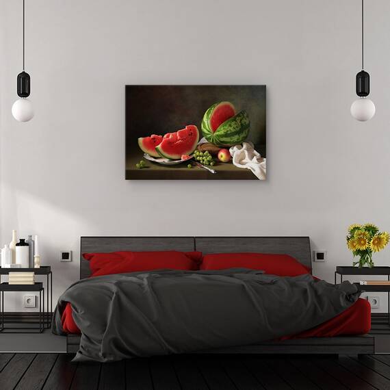 Tablou canvas - Piata plutitoare Banjarmasin, Abstract, Marime: 60 x 90 cm - 3- Roveli