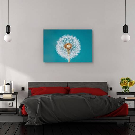 Tablou canvas - Buburuza, Flori, Roz, Lalea, Marime: 60 x 90 cm - 3- Roveli