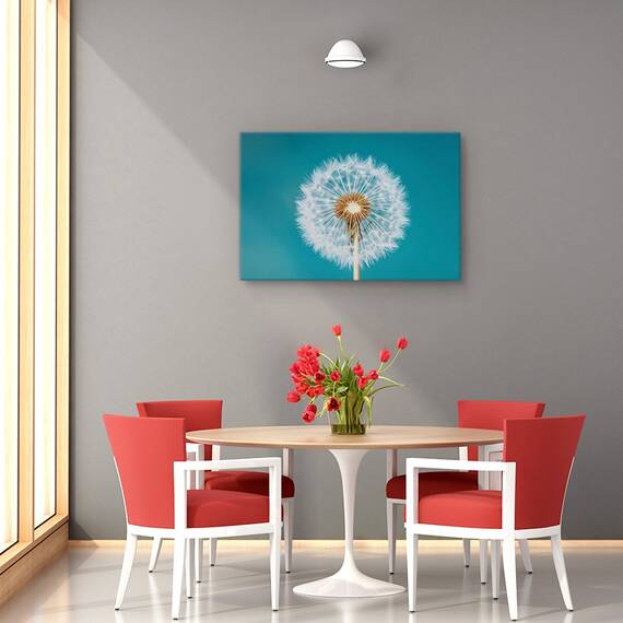 Tablou canvas - Buburuza, Flori, Roz, Lalea, Marime: 60 x 90 cm - 4- Roveli