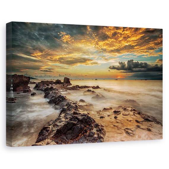 Tablou canvas - Anemone, Natura moarta, Textura, Petale, Marime: 60 x 90 cm - - Roveli