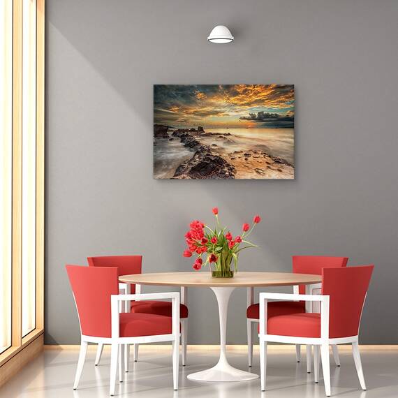 Tablou canvas - Anemone, Natura moarta, Textura, Petale, Marime: 60 x 90 cm - 2- Roveli